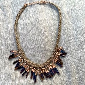 Stella & Dot Bora Fringe Necklace